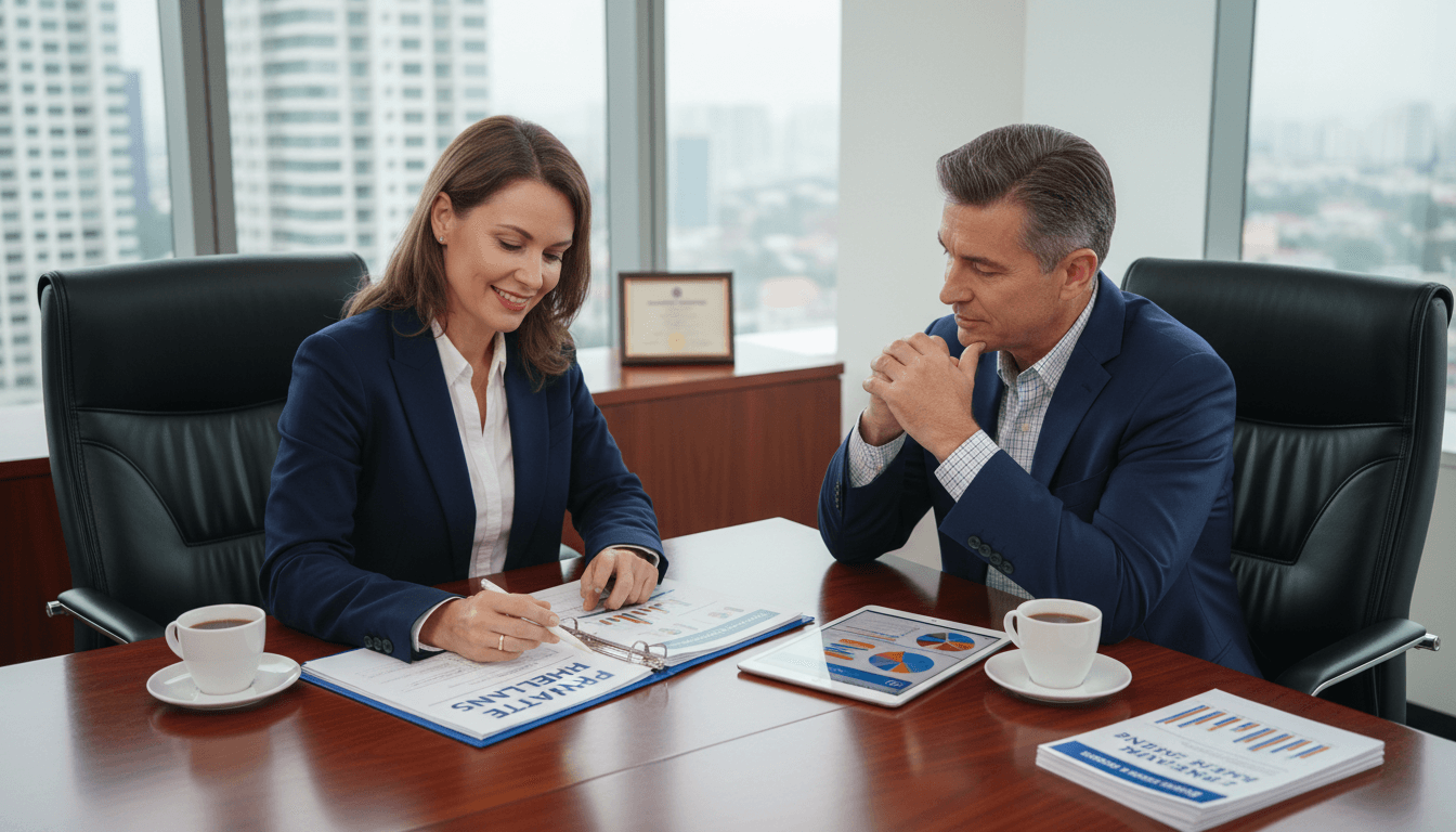 Private health insurance consultation